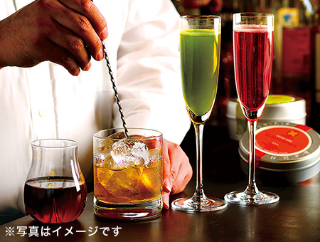 2階ティーサロンにお茶BAR登場