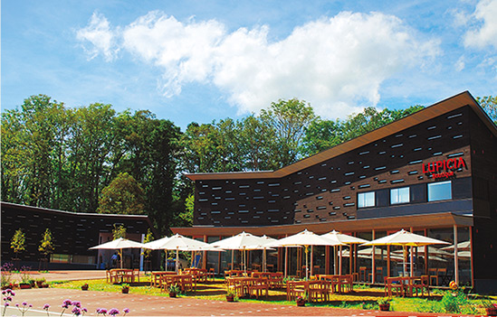 ヴィラ ルピシア レストラン外観