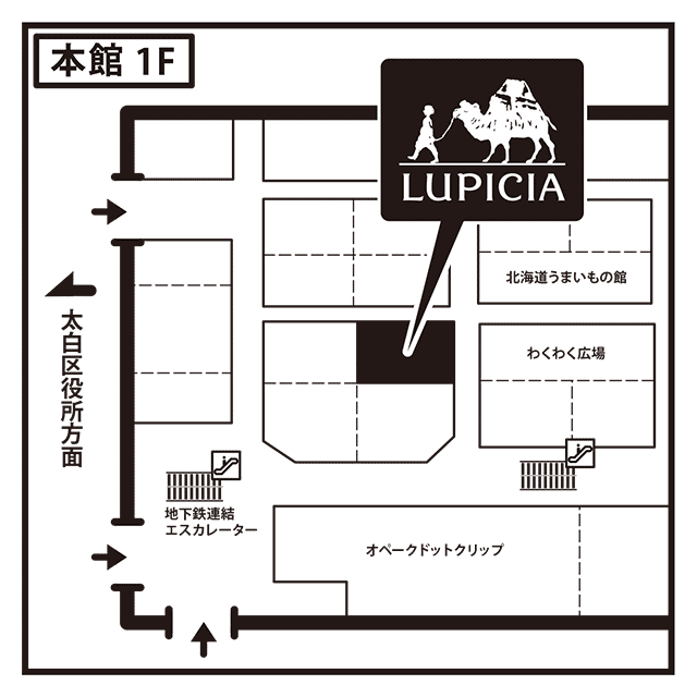 仙台長町店 移転MAP