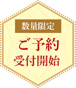 数量限定予約受付中